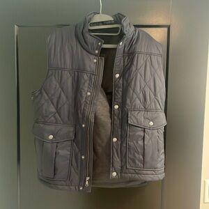 Medium navy banana republic vest